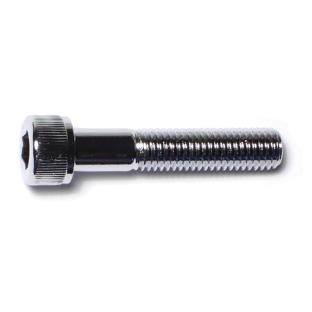 M10-1.50 Socket Head Cap Screw, Chrome Plated Steel, 50 Mm Length, 10 PK